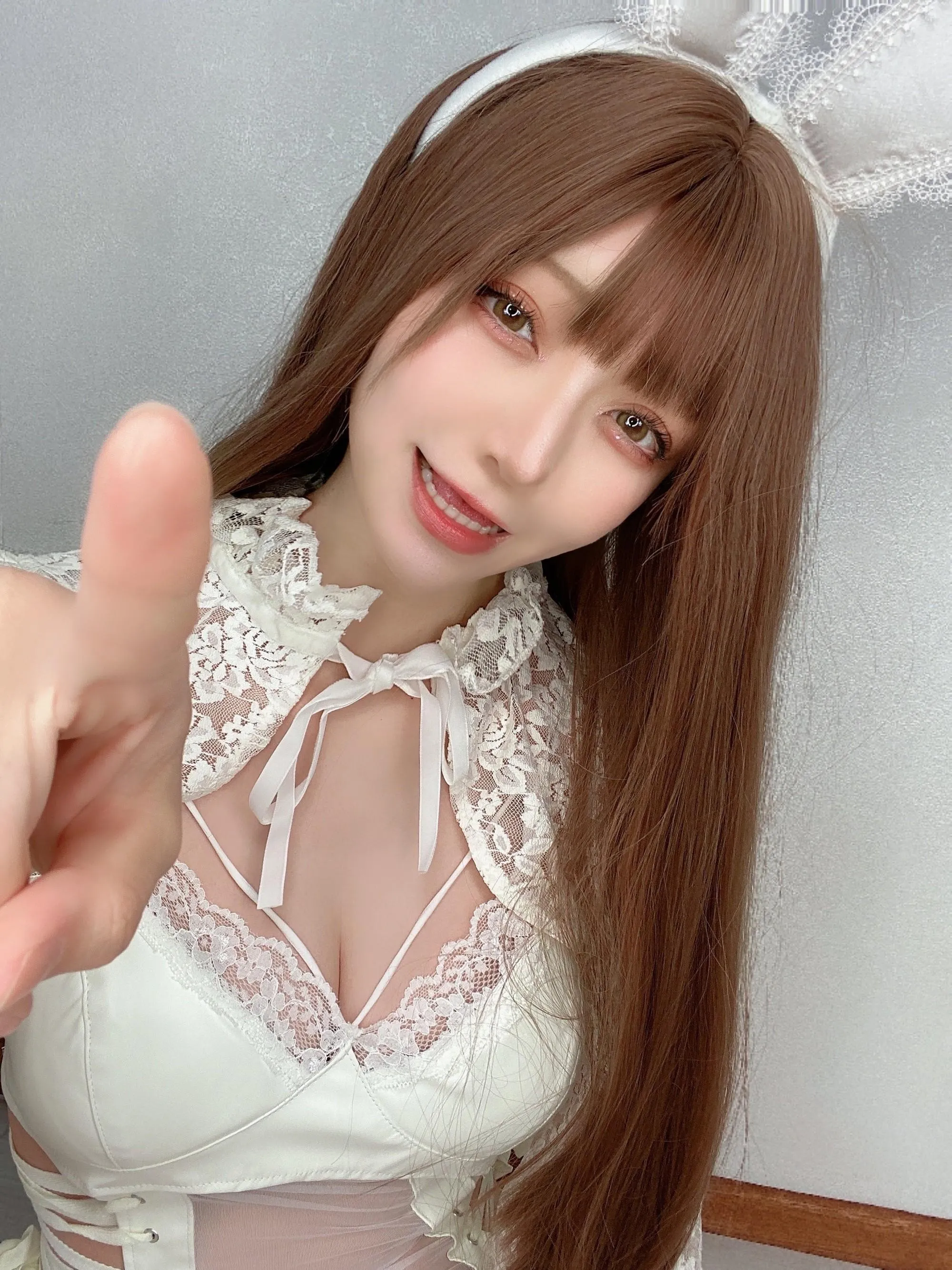 かさぎkasagi – NO.003 Fantia 2022-04月会员订阅-2022-04-11 ホワイトバニーガールさん [29P]插图1